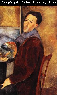 Amedeo Modigliani self portrait